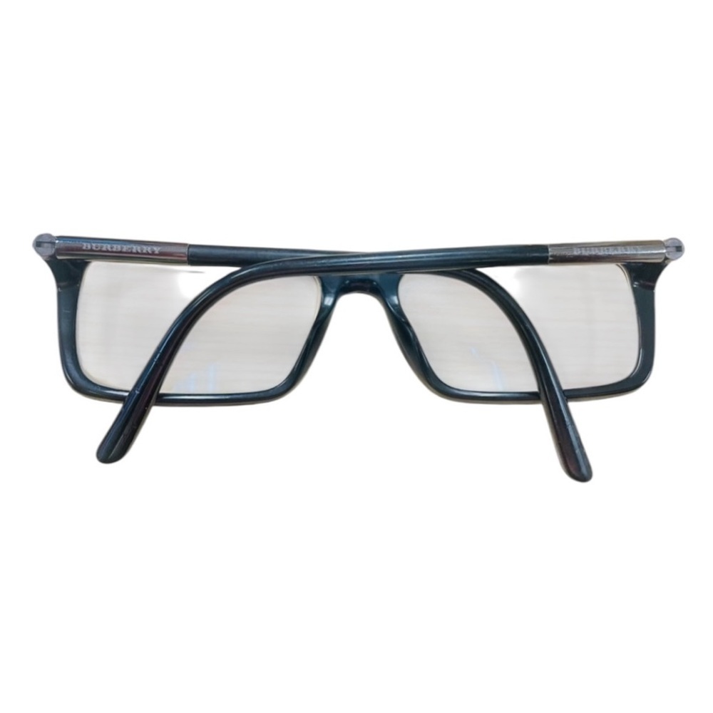 Burberry Eyeglasses Readers 140 Nova Check  Case Black Frame Clear Lenses - Picture 2 of 7